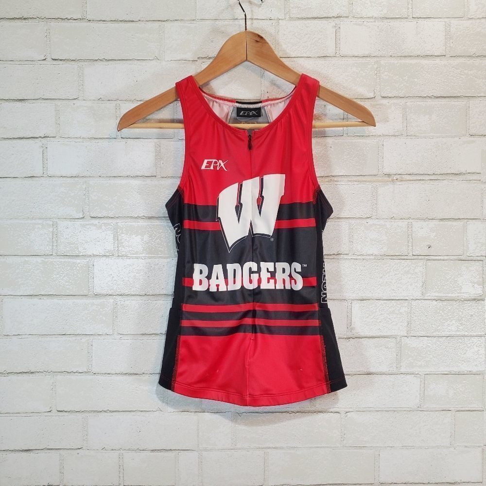 Epix WI Badgers biking tank top